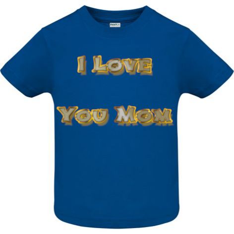 Tricou copii - I Love You Mom