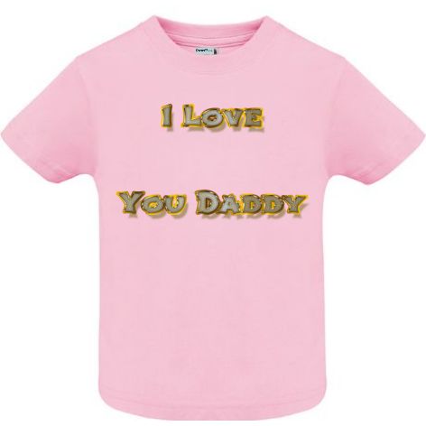 Tricou copii - I love You Daddy