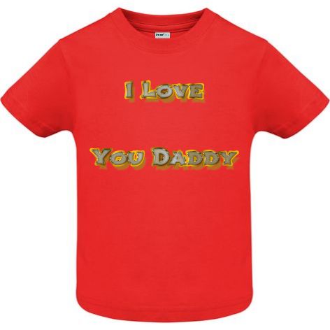 Tricou copii - I love You Daddy