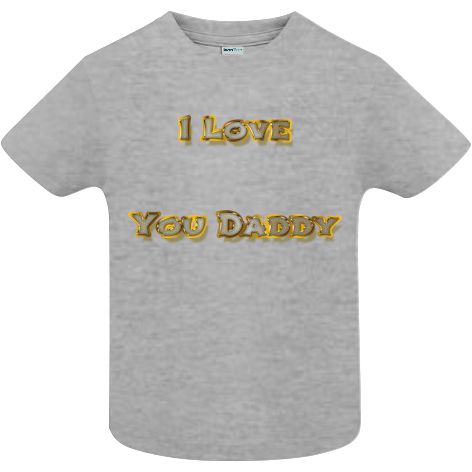 Tricou copii - I love You Daddy