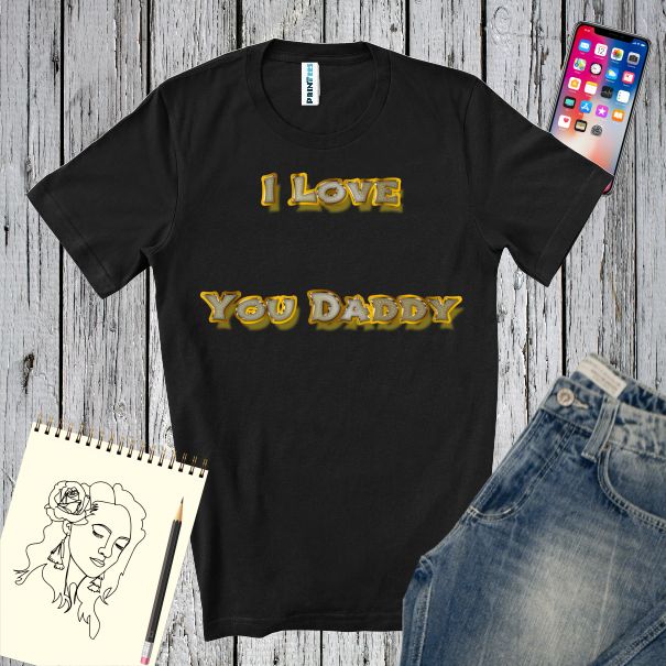 Tricou bărbat - I love You Daddy