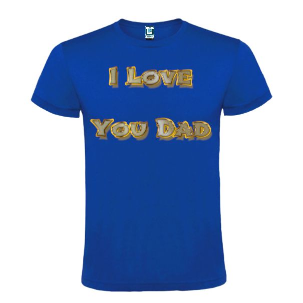Tricou bărbat - I love You Dad