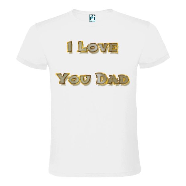 Tricou bărbat - I love You Dad