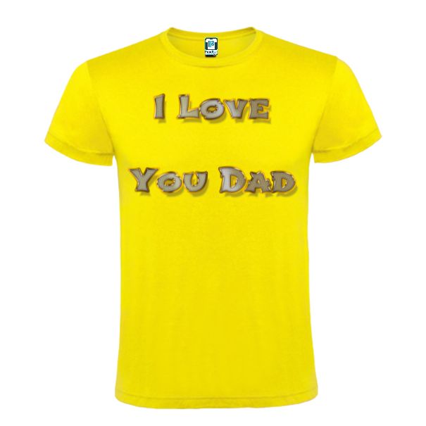 Tricou bărbat - I love You Dad