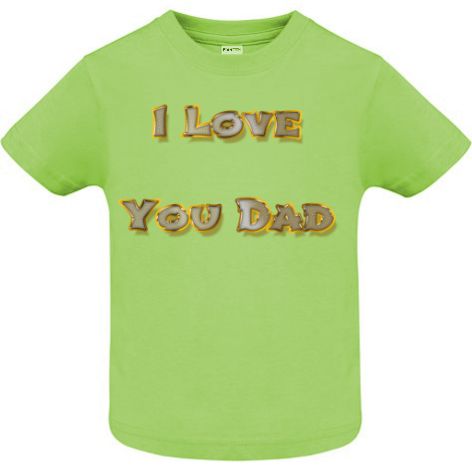 Tricou copii - I love You Dad