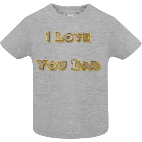 Tricou copii - I love You Dad