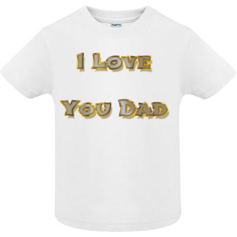 Tricou copii - I love You Dad
