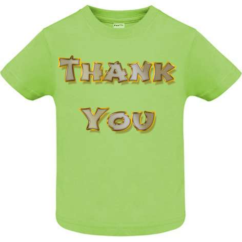 Tricou copii - Thank You