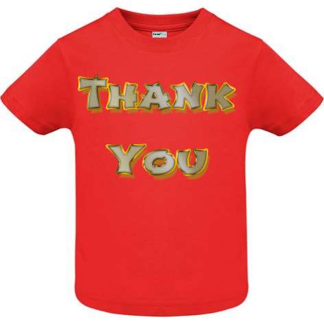 Tricou copii - Thank You