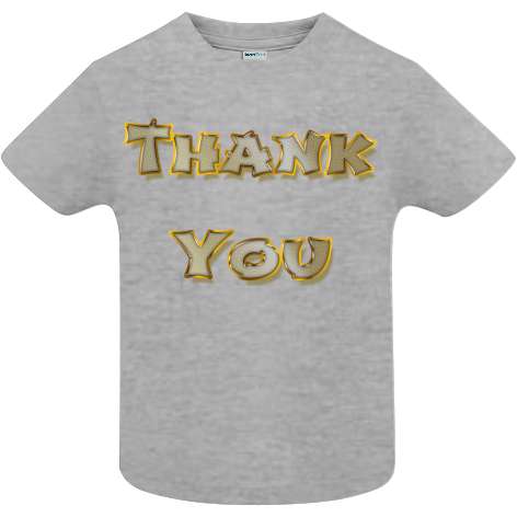 Tricou copii - Thank You