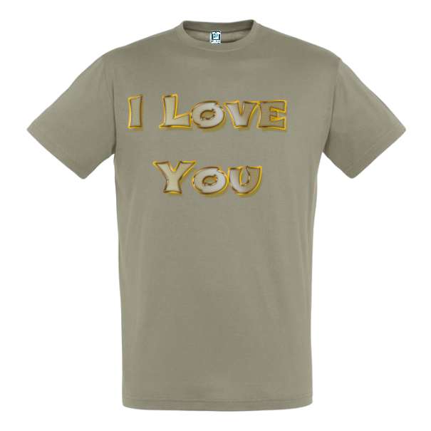 Tricou bărbat - I Love You