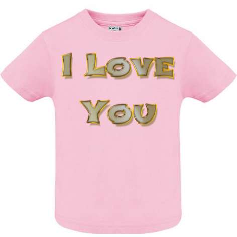Tricou copii - I love You