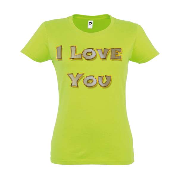 Tricou damă - I Love You