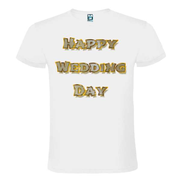 Tricou bărbat - Happy Wedding Day