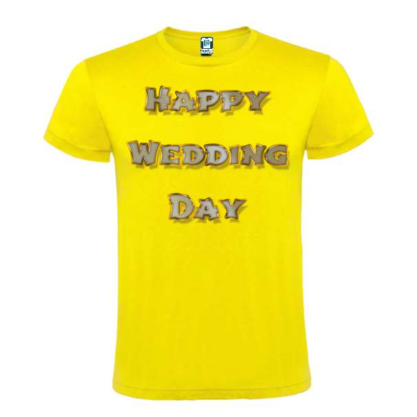 Tricou bărbat - Happy Wedding Day