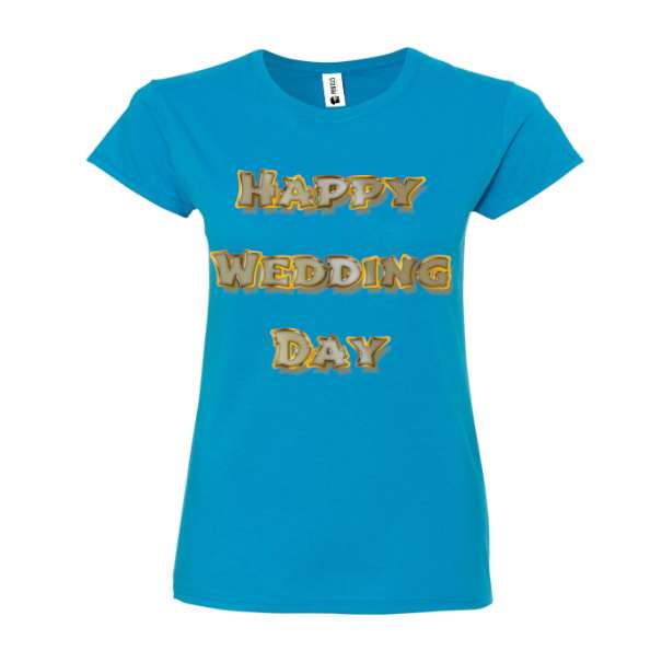 Tricou damă - Happy Wedding Day