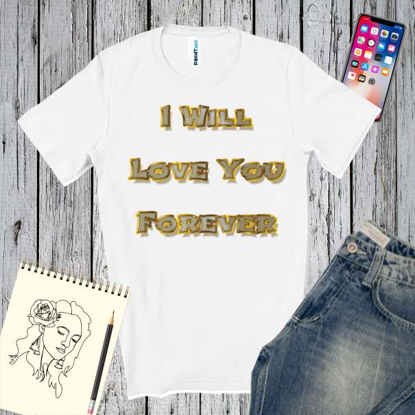 Tricou bărbat - Love You Forever