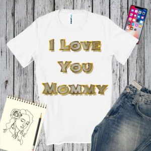 Tricou bărbat - I Love You Mommy