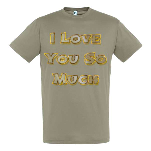 Tricou bărbat - Love You So Much