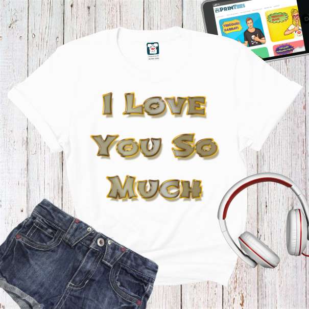 Tricou damă - Love You So Much