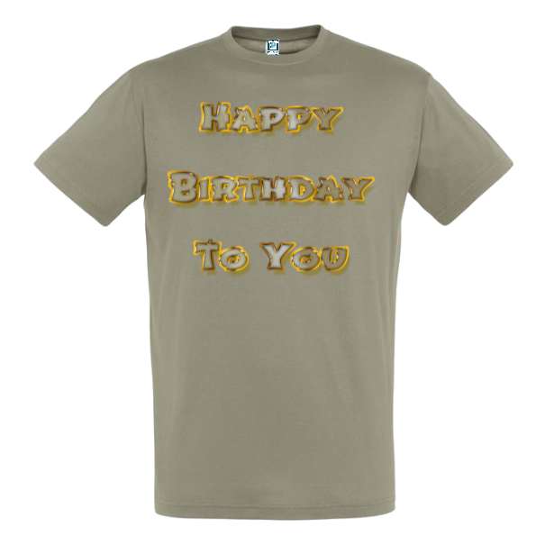 Tricou bărbat - Happy Birthday To You