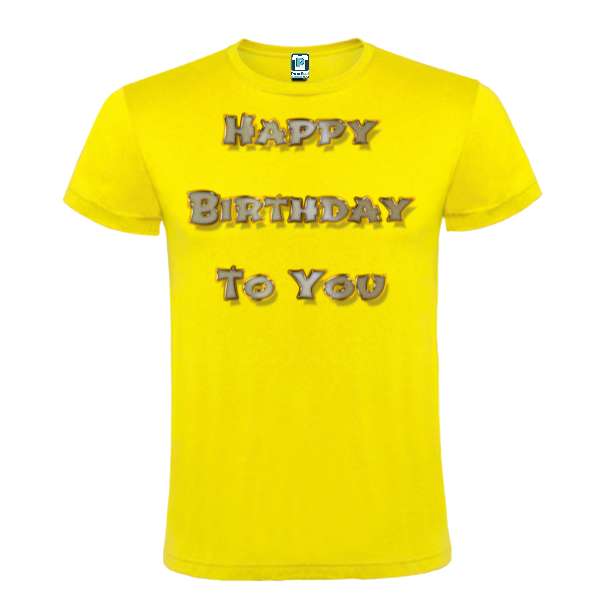 Tricou bărbat - Happy Birthday To You
