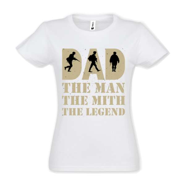 Tricou damă - Dad the Man