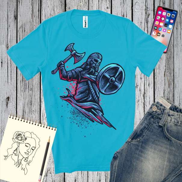 Tricou bărbat - Războinic Viking