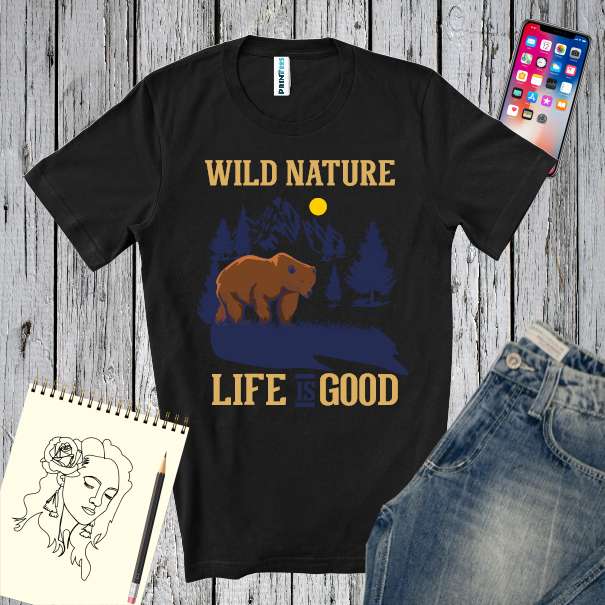 Tricou bărbat - Wild Nature
