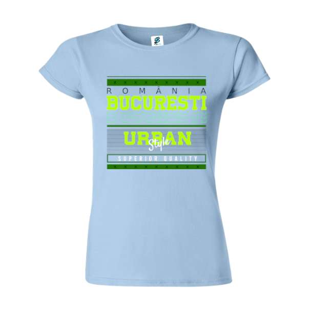 Tricou damă - București Urban Style