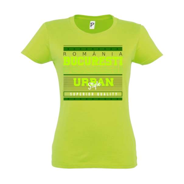 Tricou damă - București Urban Style