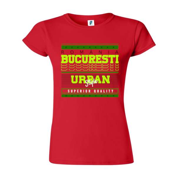 Tricou damă - București Urban Style