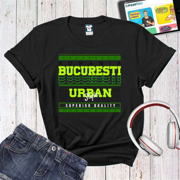 Tricou damă - București Urban Style
