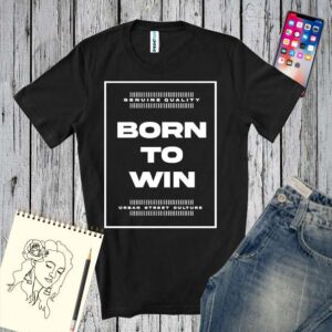 Tricou bărbat - Born To Win