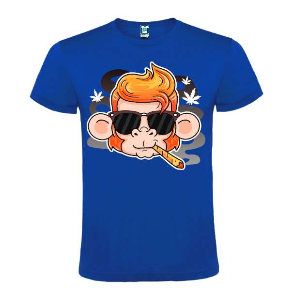 Tricou bărbat - Smoking Monkey