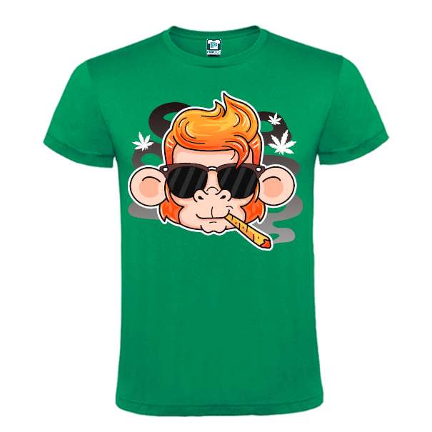 Tricou bărbat - Smoking Monkey