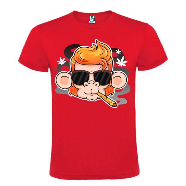 Tricou bărbat - Smoking Monkey
