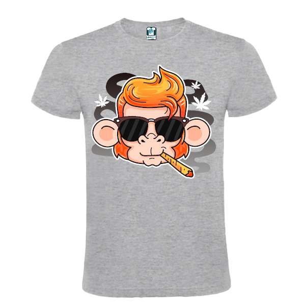 Tricou bărbat - Smoking Monkey