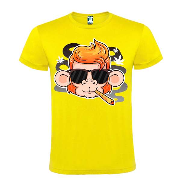 Tricou bărbat - Smoking Monkey