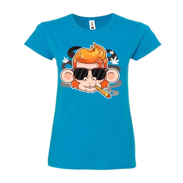 Tricou damă - Smoking Monkey