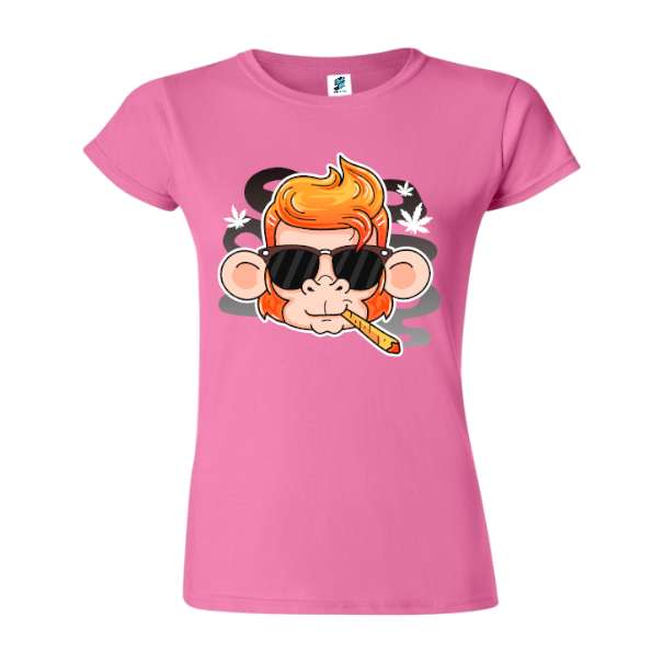 Tricou damă - Smoking Monkey