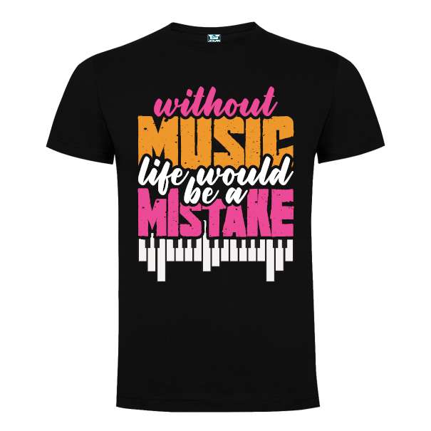 Tricou bărbat - Without Music