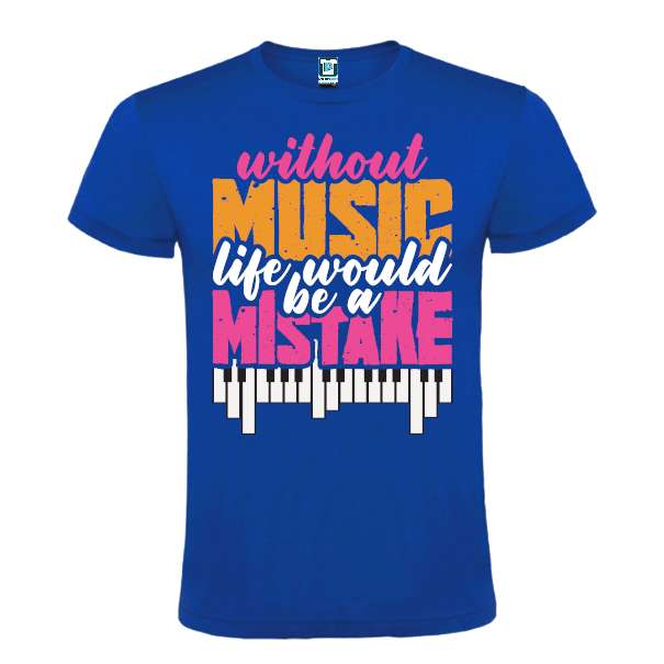 Tricou bărbat - Without Music