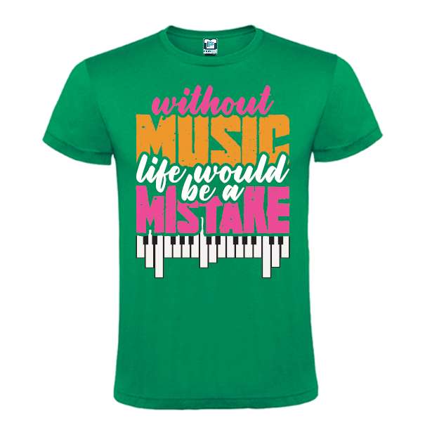 Tricou bărbat - Without Music