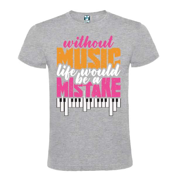 Tricou bărbat - Without Music