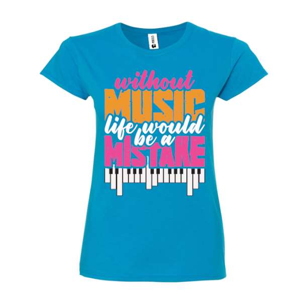 Tricou damă - Without Music