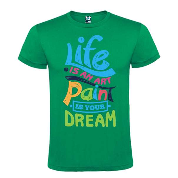 Tricou bărbat - Art paint life