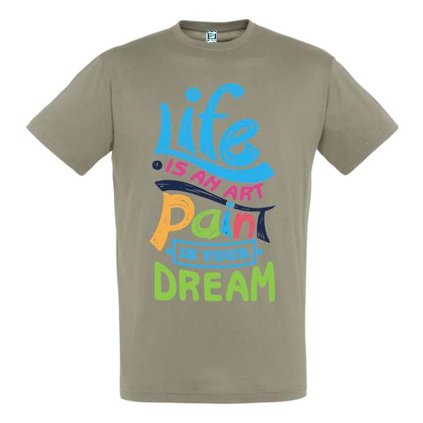 Tricou bărbat - Art paint life