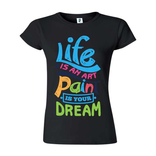 Tricou damă - Art paint life
