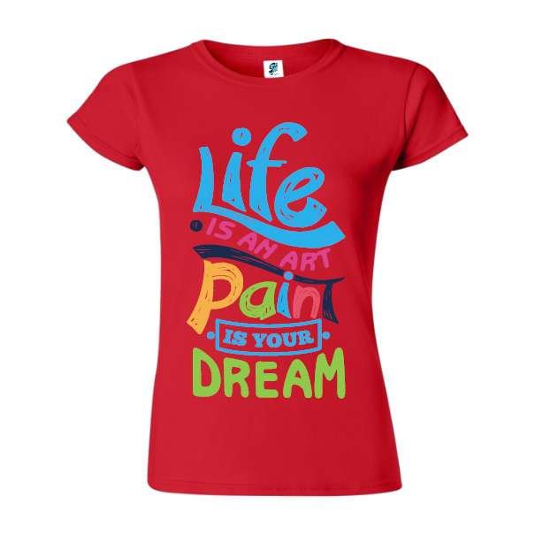 Tricou damă - Art paint life